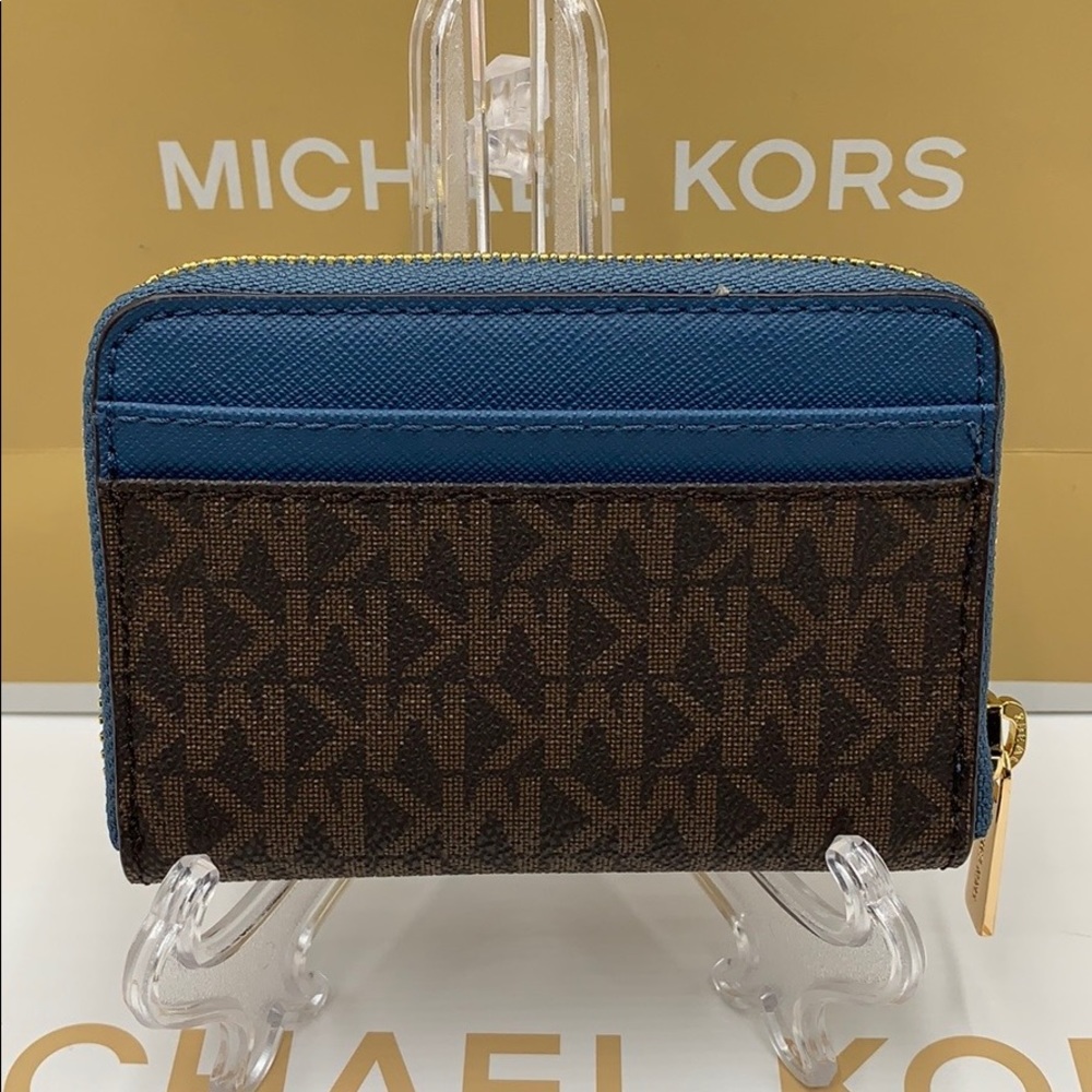 MICHAEL KORS JET SET TRAVEL MD ZA CARD CASE - Picture 6 of 16